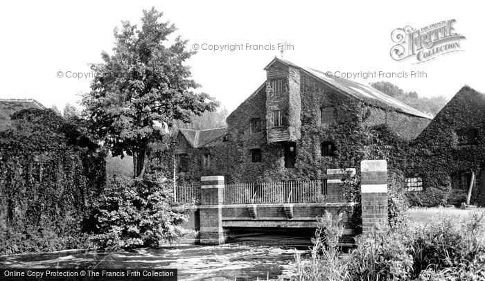 Photo of Stanwell Moor, The Old Mill c.1955
