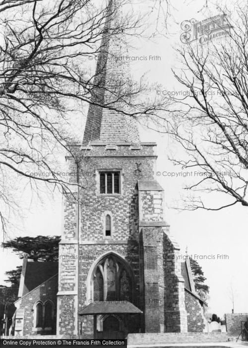 Photo of Stanwell, The Church c.1960