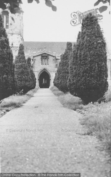 Photo of Stanwick, Path To The Church c.1965