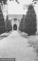 Path To The Church c.1965, Stanwick