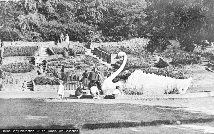 Photo of Stapenhill, Riverside Gardens c.1955