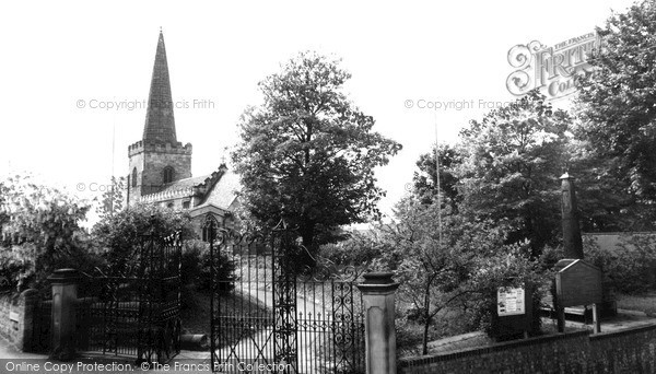 Photo of Stapleford, St Helen's Church c.1955