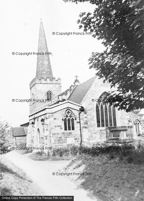 Photo of Stapleford, The Church c.1955