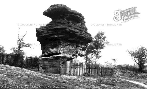 Photo of Stapleford, The Hemlock Stone c.1955