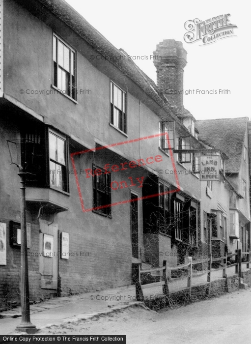 Photo of Staplehurst, The Lamb Inn 1903
