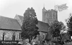 The Parish Church c.1955, Staplehurst