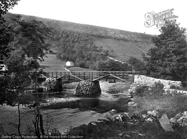 Photo of Starbotton, Wooden Bridge And Moor End 1926