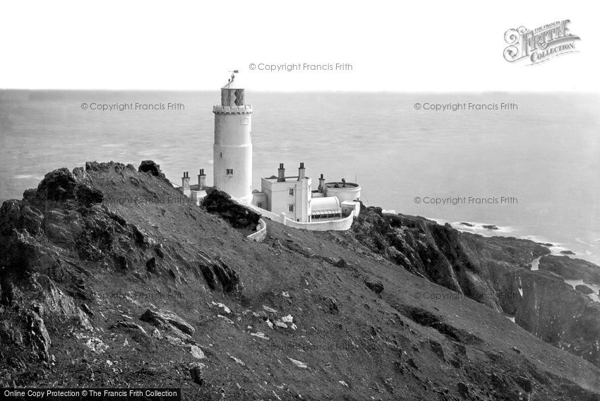 Start Point, Lighthouse from the Ridge 1890
