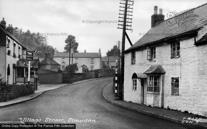 Photo of Staunton, Village Street c.1955