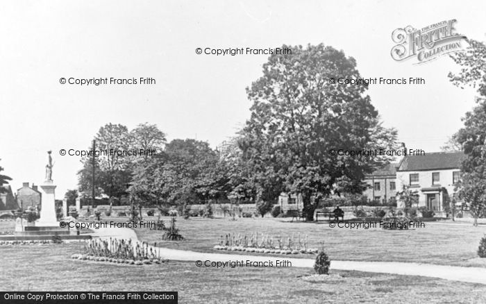 Photo of Staveley, Garden Of Remembrance c.1950