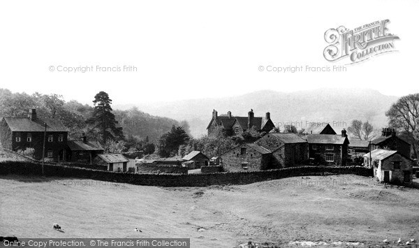 Photo of Staveley In Cartmel, The Village c.1955