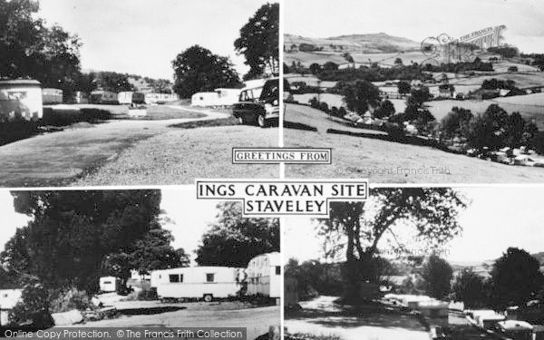 Photo of Staveley, Ings Caravan Site Composite c.1965