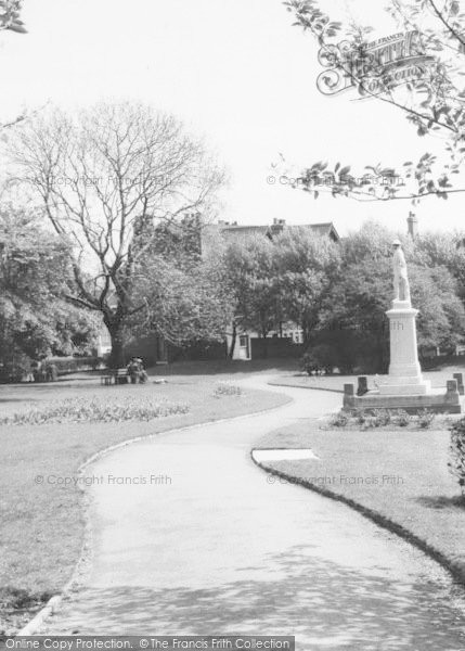 Photo of Staveley, Memorial Gardens Memorial c.1965