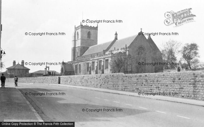 Photo of Staveley, Parish Church c.1950