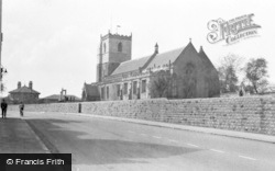 Parish Church c.1950, Staveley
