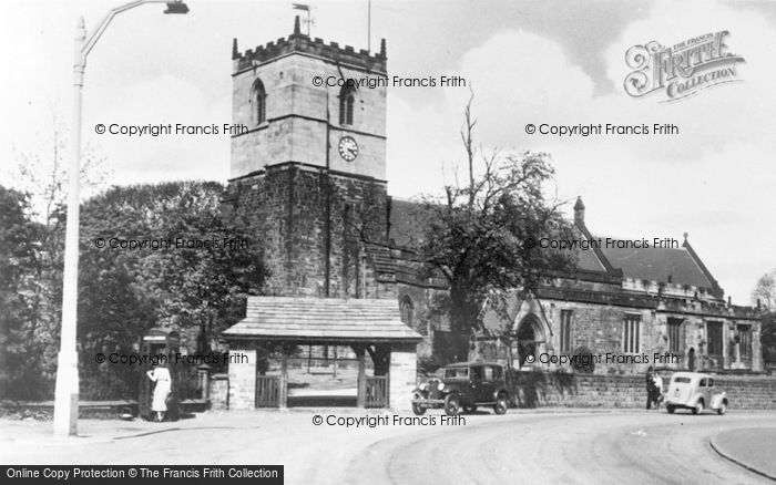 Photo of Staveley, Parish Church c.1950