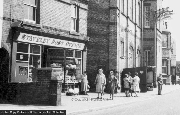 Photo of Staveley, Post Office 1963