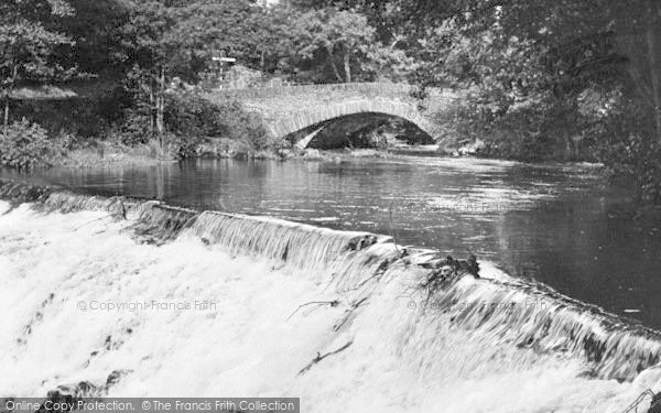 Photo of Staveley, Scroggs Bridge c.1955