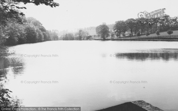 Photo of Staveley, The Lake, Ringwood Park  c.1960