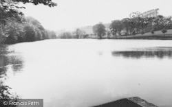 The Lake, Ringwood Park  c.1960, Staveley
