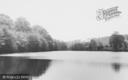 The Lake, Ringwood Park c.1965, Staveley