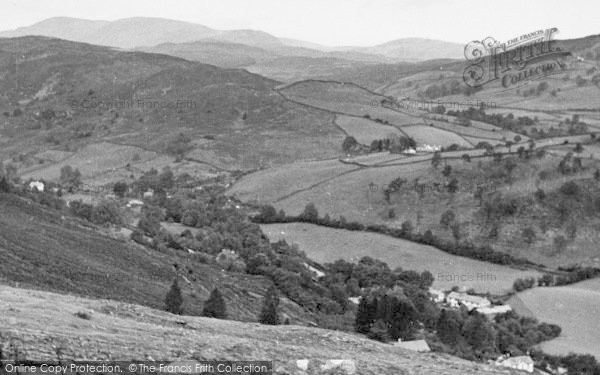 Photo of Staveley, Towards High Street From Reston Scar c.1955