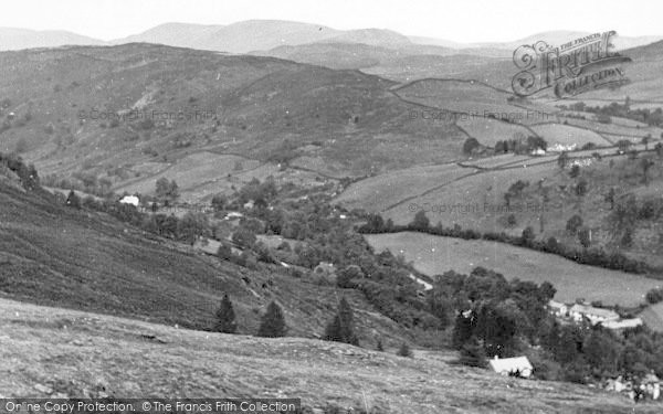 Photo of Staveley, Towards High Street From Reston Scar c.1955