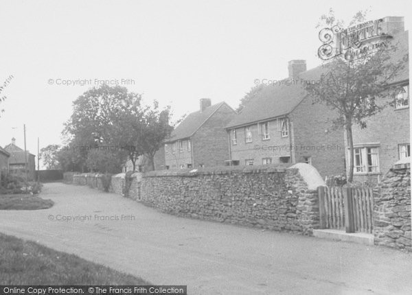Photo of Staverton, The Village c.1955