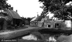 The Village Pond c.1955, Staverton