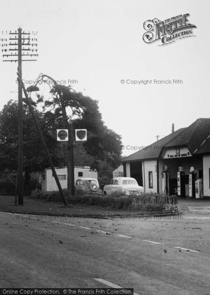 Photo of Staverton, Warwick Road Filling Station c.1955