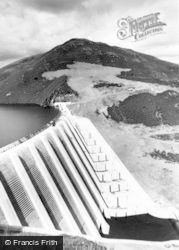 Clywedog Reservoir c.1960, Staylittle