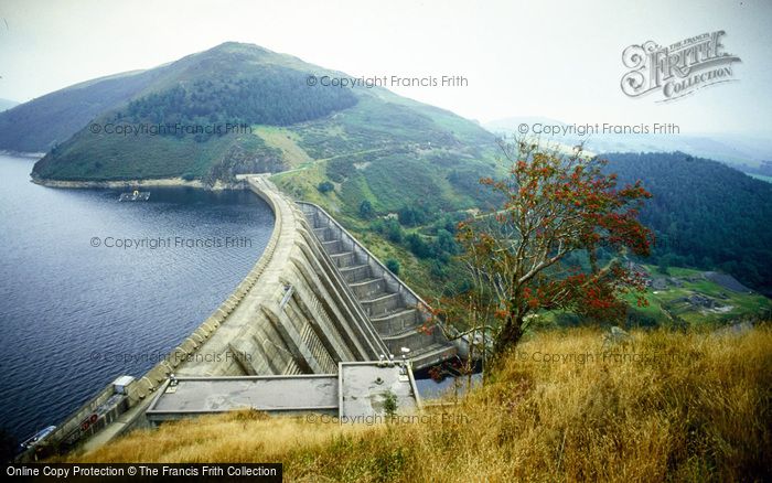 Photo of Staylittle, Llyn Clywedog Dam c.1990
