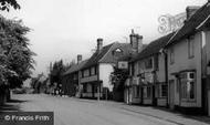 High Street, The King's Head c.1960, Stebbing