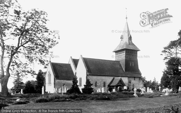 Photo of Steep, All Saints Church 1898