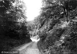 Road Near Vicarage 1898, Steep