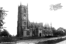 St Mary's Church 1900, Steeple Ashton