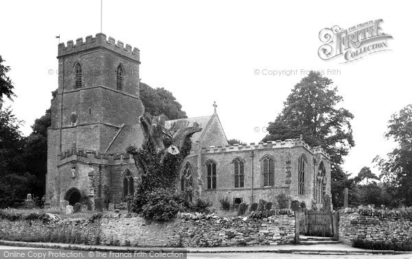 Photo of Steeple Aston, St Peter And St Paul's Church c.1955