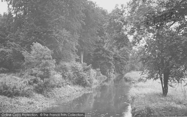 Photo of Steeple Aston, The River c.1955