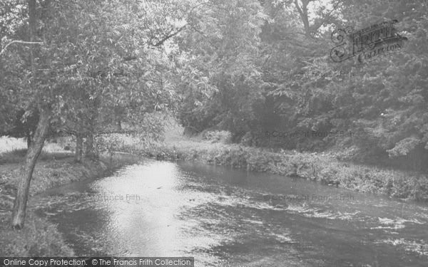 Photo of Steeple Aston, The River c.1955