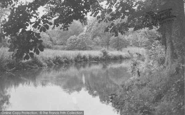 Photo of Steeple Aston, The River Cherwell c.1955