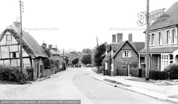 Photo of Steeple Claydon, Chaloner's Hill c.1955
