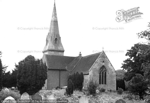 Photo of Steeple Claydon, St Michael's Parish Church c.1955