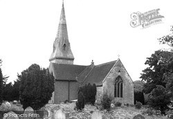 St Michael's Parish Church c.1955, Steeple Claydon