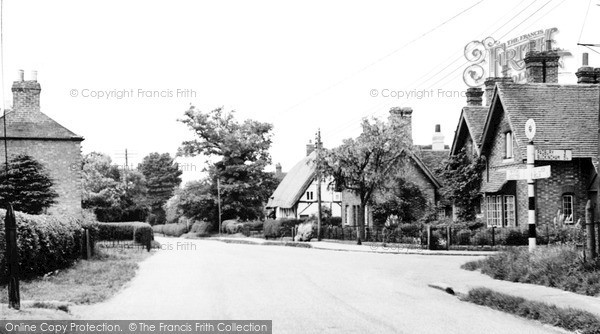 Photo of Steeple Claydon, The Village c.1955