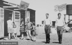 Holidaymakers, Steeple Bay Camp c.1965, Steeple