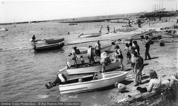 Photo of Steeple, Steeple Bay Beach c.1965
