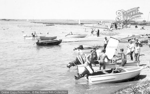 Photo of Steeple, Steeple Bay Beach c.1965