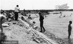 Steeple Bay Beach c.1965, Steeple