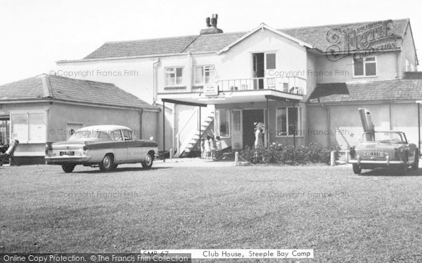 Photo of Steeple, Steeple Bay Camp, Club House c.1965