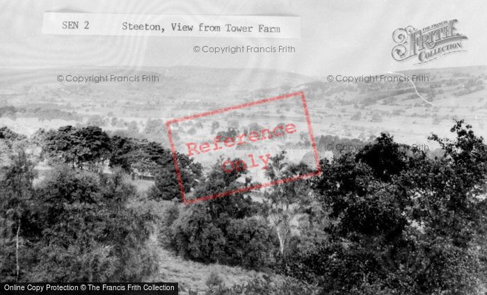 Photo of Steeton, The View From Tower Farm c.1955